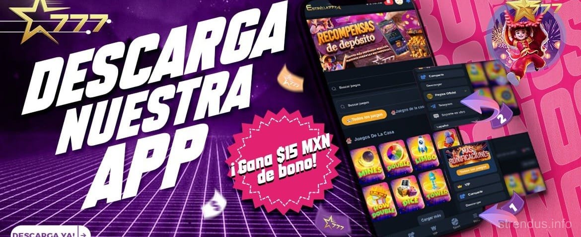 Strendus Casino y Aplicación Móvil